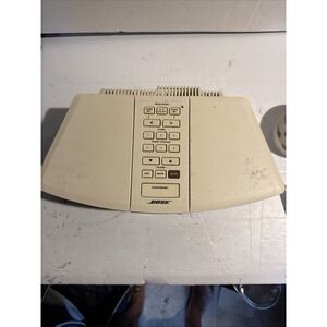 Bose Wave Radio AWR1-1W Clock AM/FM  Works**READ**‎ Parts/Repair White